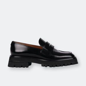 Labucq Mika Loafer Black Spazzolato 39